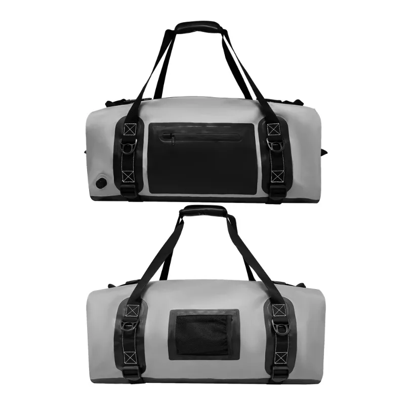 Multifunctional and durable PVC material waterproof dry bag waterproof bag large capacity travel bag with shoulder strap handle
Multifunctional and durable PVC material waterproof dry bag waterproof bag large capacity travel bag with shoulder strap handle