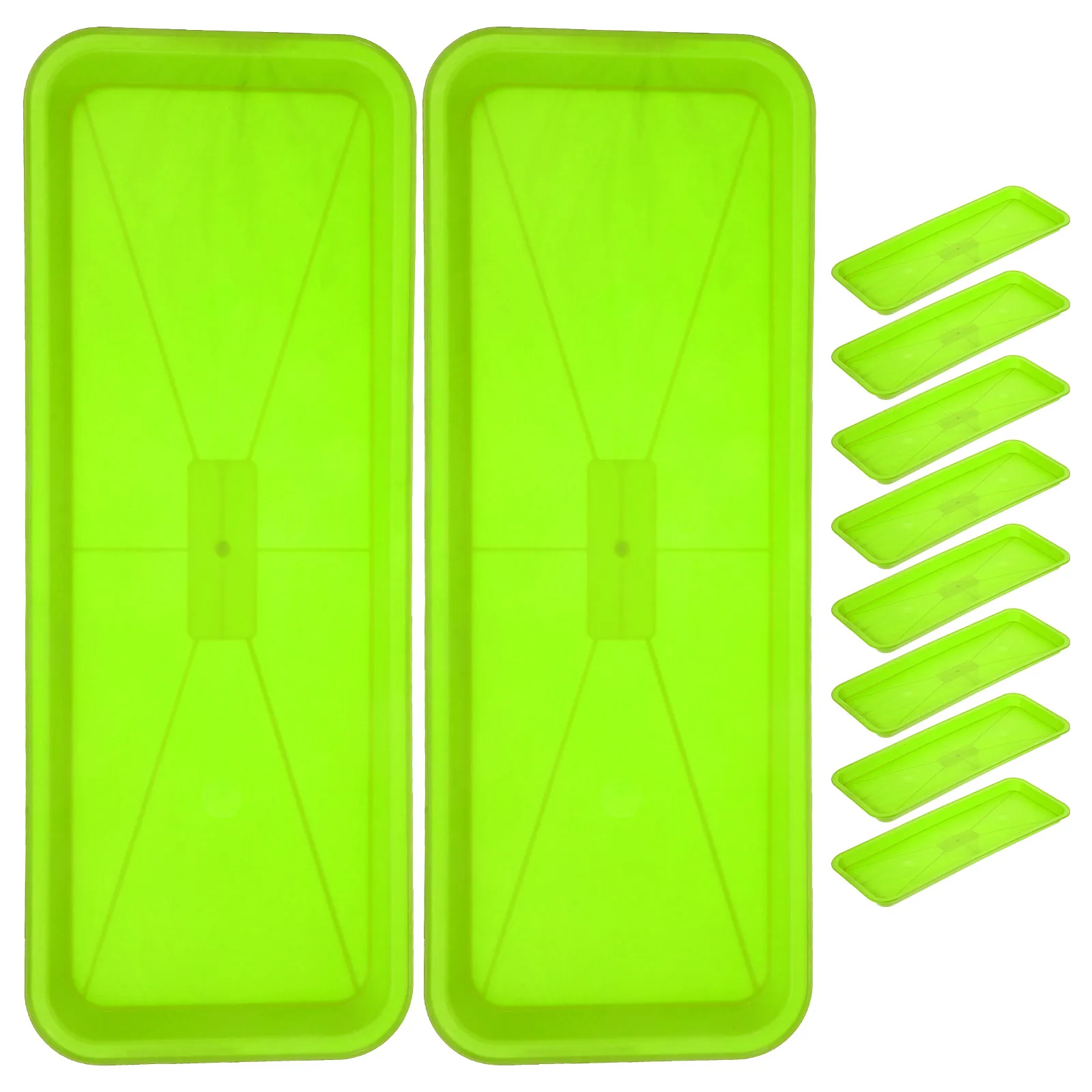 10 Pcs Plastic Tray for Plants Planter Trays Round Flower Pot Bottom Pp Drainage Drip
10 Pcs Plastic Tray for Plants Planter Trays Round Flower Pot Bottom Pp Drainage Drip