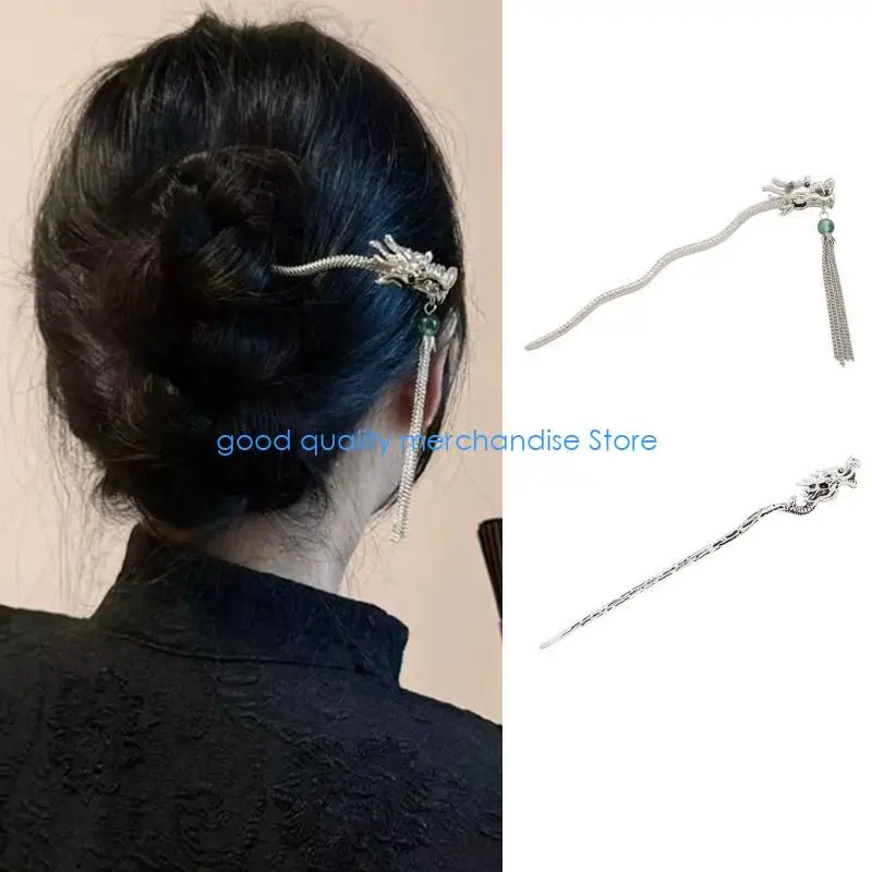 Y5JD Dragon Hairpins Delicate Hair Chinese Chignon Pins for Woman Girls Cosplay Hanfu Hair Accessories
Y5JD Dragon Hairpins Delicate Hair Chinese Chignon Pins for Woman Girls Cosplay Hanfu Hair Accessories