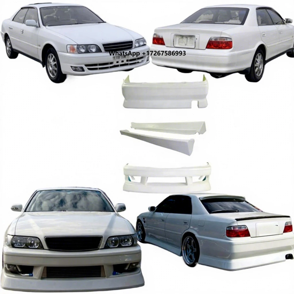 High-quality resin fiber body kit for T0y0ta Chaser JZX100 GX100 front and rear bumpers with side skirts
High-quality resin fiber body kit for T0y0ta Chaser JZX100 GX100 front and rear bumpers with side skirts