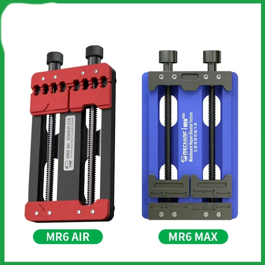 MECHANIC MR6 MAX Air Universal Double Shaft Fixture For Mobile Phone Motherboard PCB IC Chip Soldering Maintenance Clamp Tools
MECHANIC MR6 MAX Air Universal Double Shaft Fixture For Mobile Phone Motherboard PCB IC Chip Soldering Maintenance Clamp Tools