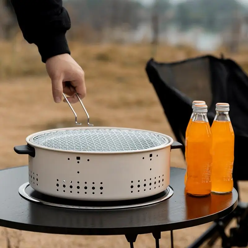 Round Charcoal Stove Portable Barbecue Grill Pan Barbecue Grill Home Barbecue Outdoor Camping Charcoal BBQ Stove Grills Mesh
Round Charcoal Stove Portable Barbecue Grill Pan Barbecue Grill Home Barbecue Outdoor Camping Charcoal BBQ Stove Grills Mesh