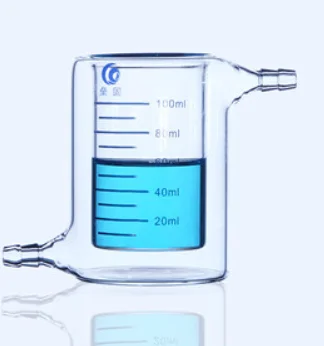 50 100 150 250ml Glass Double Jacket Beaker with Scale for Photocatalytic Enzyme Reactor
50 100 150 250ml Glass Double Jacket Beaker with Scale for Photocatalytic Enzyme Reactor