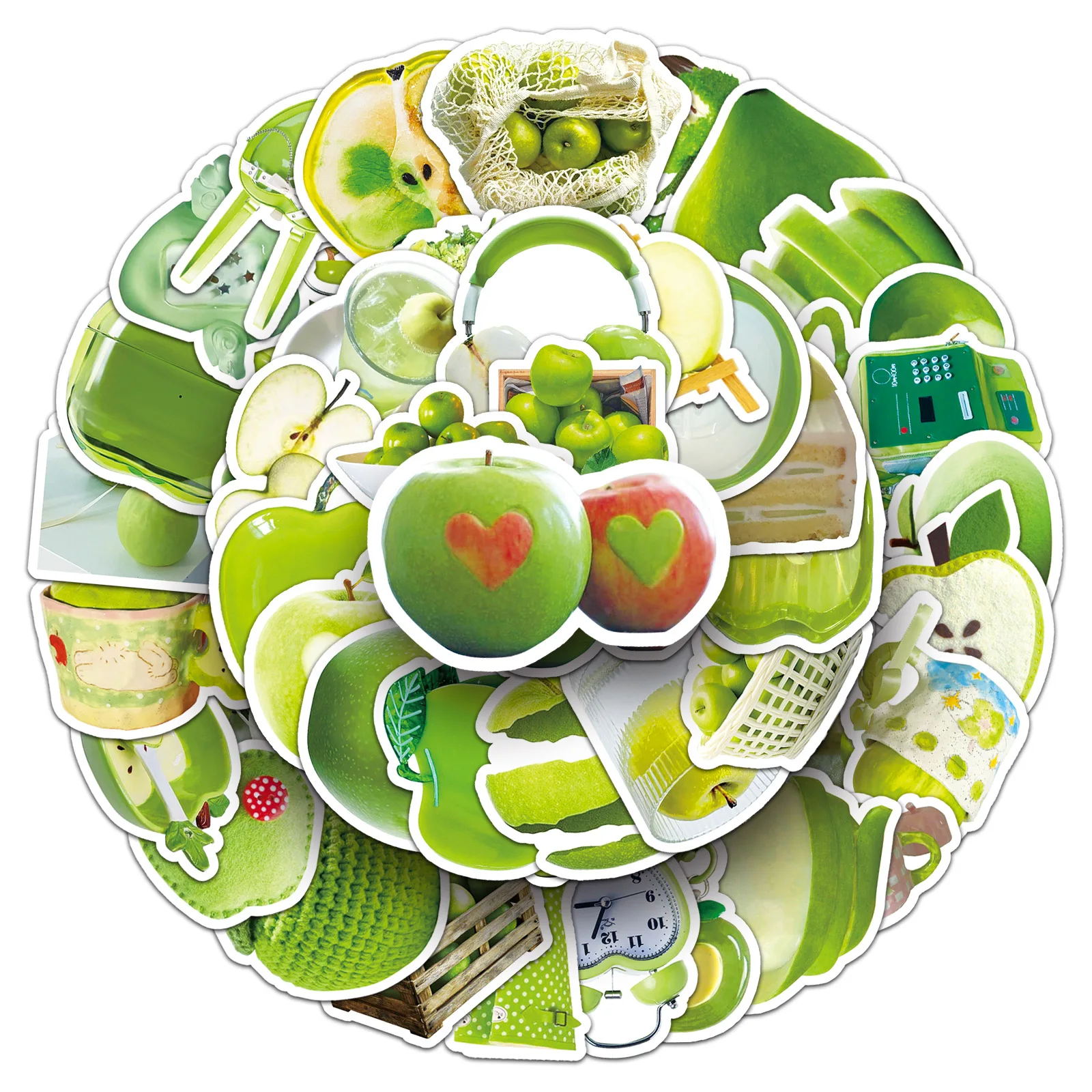50PCS Cartoon Green Apple INS Style Sticker Cute Fun Graffiti Waterproof Decal Kids Toy Gift for Scooter Diary Book Desk
50PCS Cartoon Green Apple INS Style Sticker Cute Fun Graffiti Waterproof Decal Kids Toy Gift for Scooter Diary Book Desk