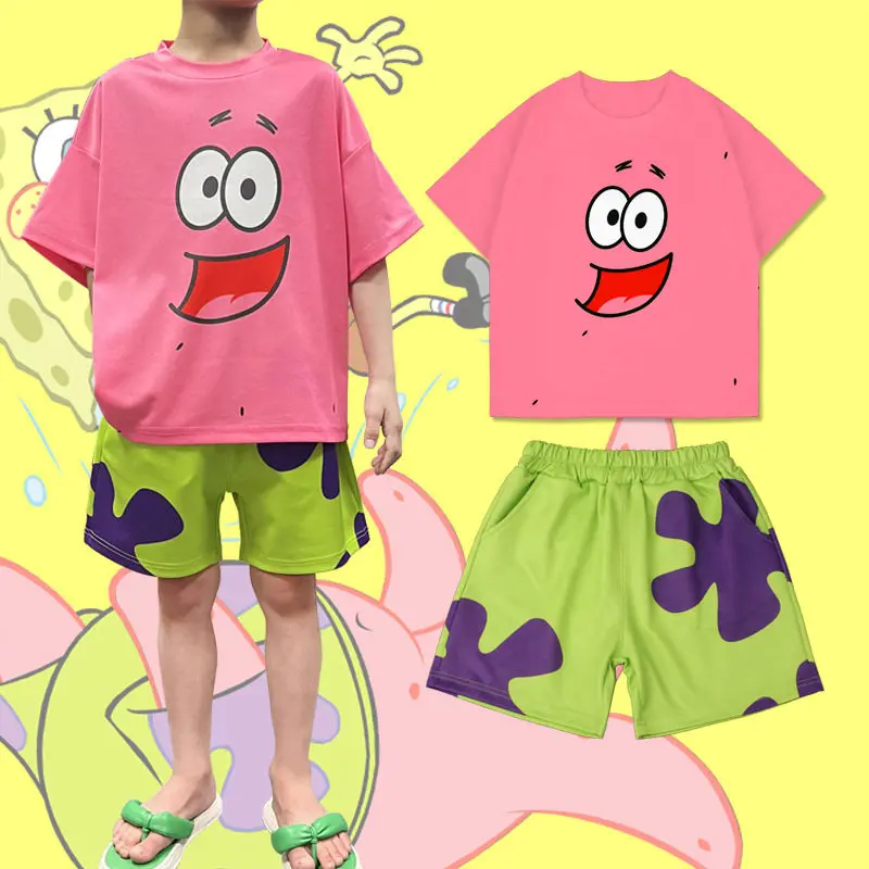 Summer SpongeBob Kids Couple T-shirt Shorts Quick Drying Breathable Sports Men's and Women's Casual Set Family Clothes
Summer SpongeBob Kids Couple T-shirt Shorts Quick Drying Breathable Sports Men's and Women's Casual Set Family Clothes