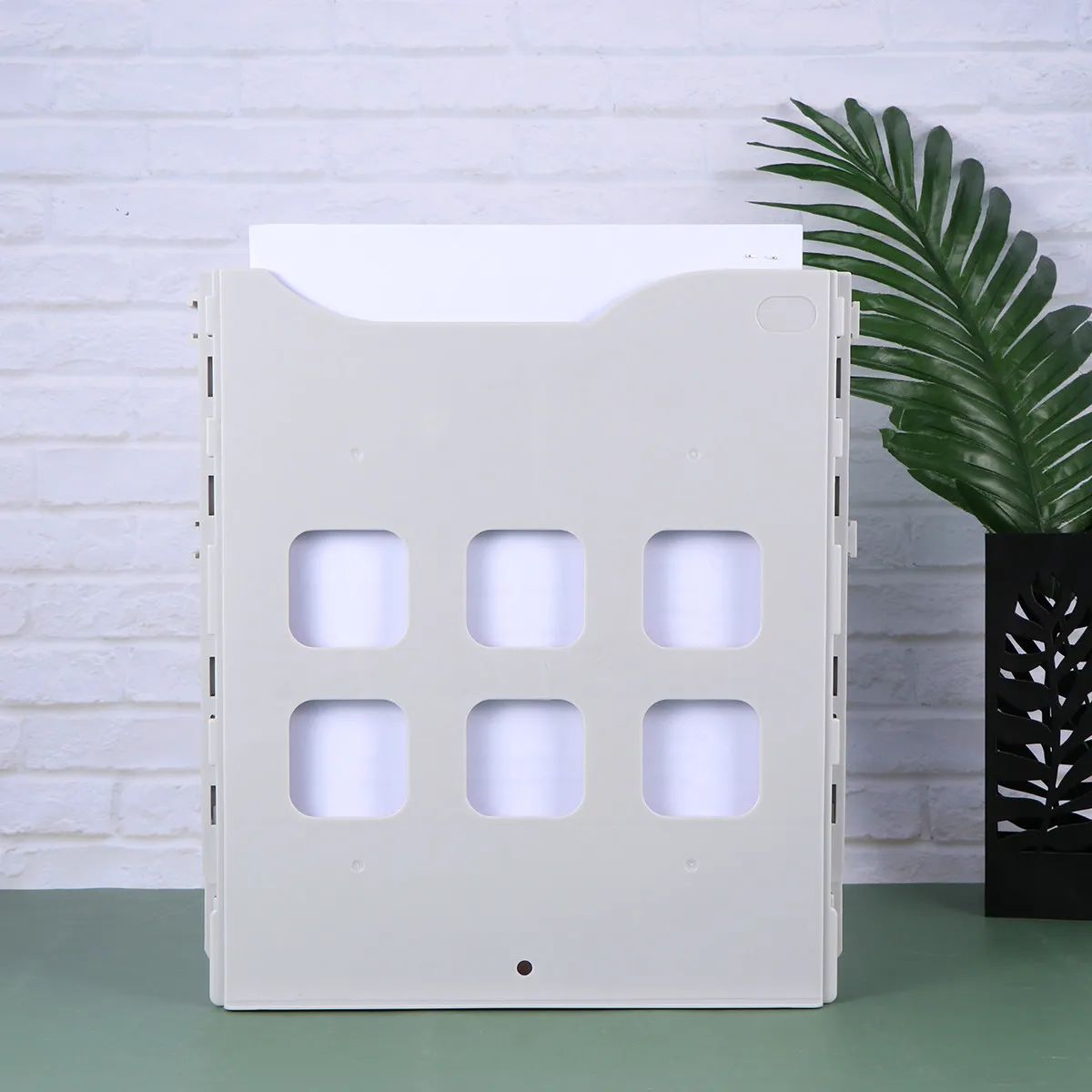 File Organizer 1 Slot A4 Document Holder Grey Desktop Office Stationery Storage Rack Neat Document Shelf for Study Work
File Organizer 1 Slot A4 Document Holder Grey Desktop Office Stationery Storage Rack Neat Document Shelf for Study Work
