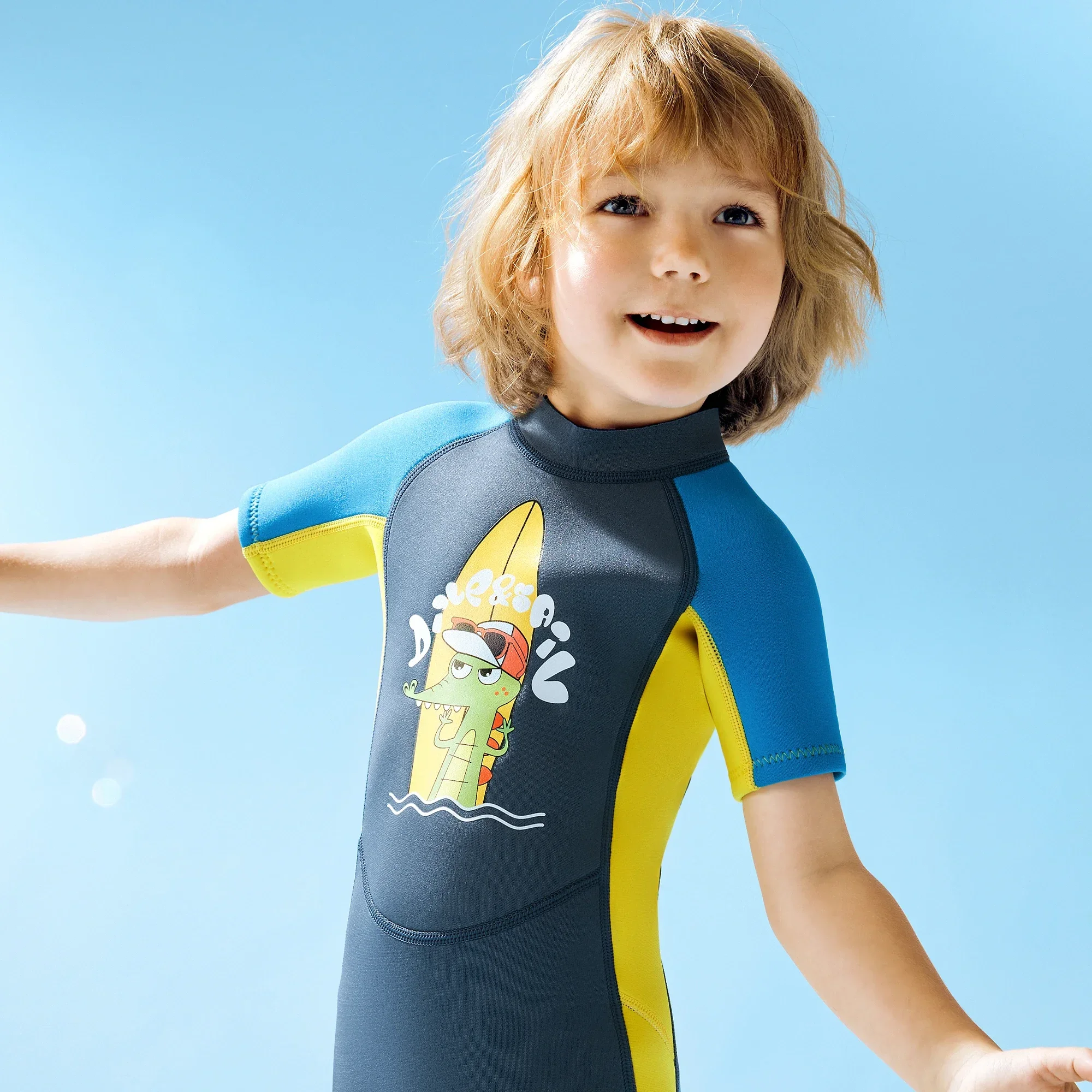 2.5mm Neoprene Wetsuit for Children, Thermal Swimsuit for Youth Thick Surfing Diving Suit Underwater Scuba Wet Suits for Kids
2.5mm Neoprene Wetsuit for Children, Thermal Swimsuit for Youth Thick Surfing Diving Suit Underwater Scuba Wet Suits for Kids