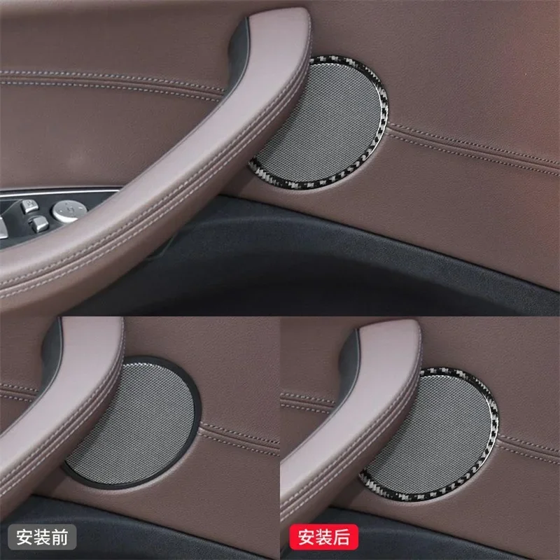 FOR BMW 18-21 models New X3 G01 Interior modification parts Car door handle frame carbon fiber Decorative stickers
FOR BMW 18-21 models New X3 G01 Interior modification parts Car door handle frame carbon fiber Decorative stickers