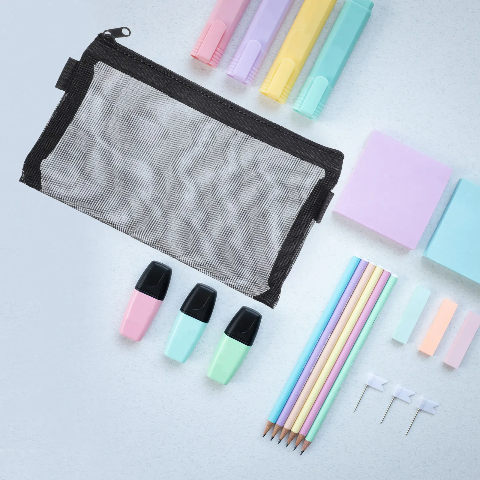 4Pcs Reliable Material Pencil Case AntiScratch Pen Storage Bag MultiFunctional Stationery Organizer
4Pcs Reliable Material Pencil Case AntiScratch Pen Storage Bag MultiFunctional Stationery Organizer