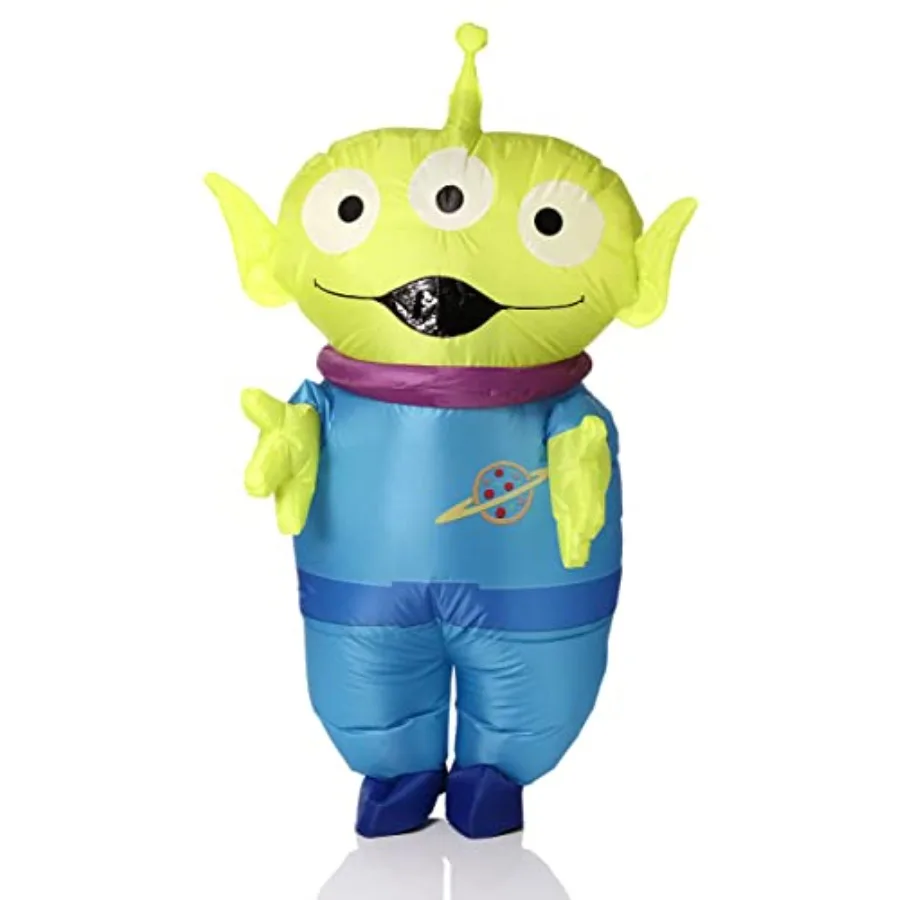 Unisex Alien Inflatable Adult Costume for Halloween parties PVC material metallic silver color lightweight and easy-to-wear des
Unisex Alien Inflatable Adult Costume for Halloween parties PVC material metallic silver color lightweight and easy-to-wear des