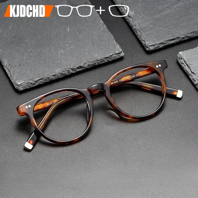 Round Acetate Optical Eyeglasses Men Myopia Multifocal Progressive Glasses Bifocal Custom Prescription Eyewear Retro 2025
Round Acetate Optical Eyeglasses Men Myopia Multifocal Progressive Glasses Bifocal Custom Prescription Eyewear Retro 2025