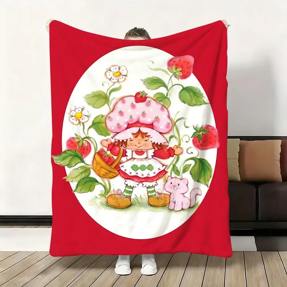 Cartoon SStrawberry Shortcake Soft Flannel Throw Blanket Warm SkinFriendly Oversized for Sofa Bed Office Winter
Cartoon SStrawberry Shortcake Soft Flannel Throw Blanket Warm SkinFriendly Oversized for Sofa Bed Office Winter