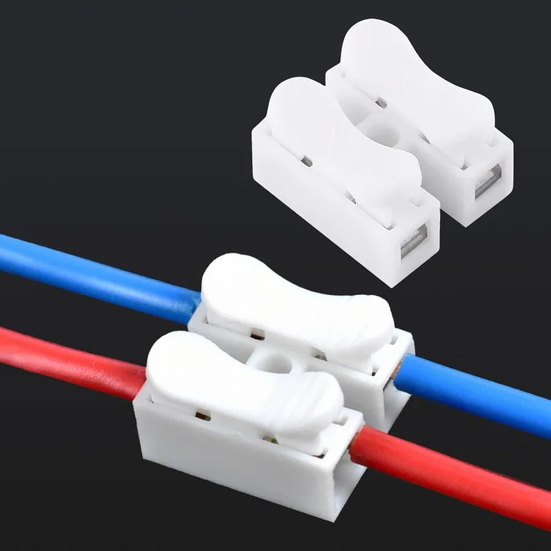 Quick Cable Wire Connector Spring Clamp, No Screw Terminal Block for Electrical Cable Easy Connection
Quick Cable Wire Connector Spring Clamp, No Screw Terminal Block for Electrical Cable Easy Connection