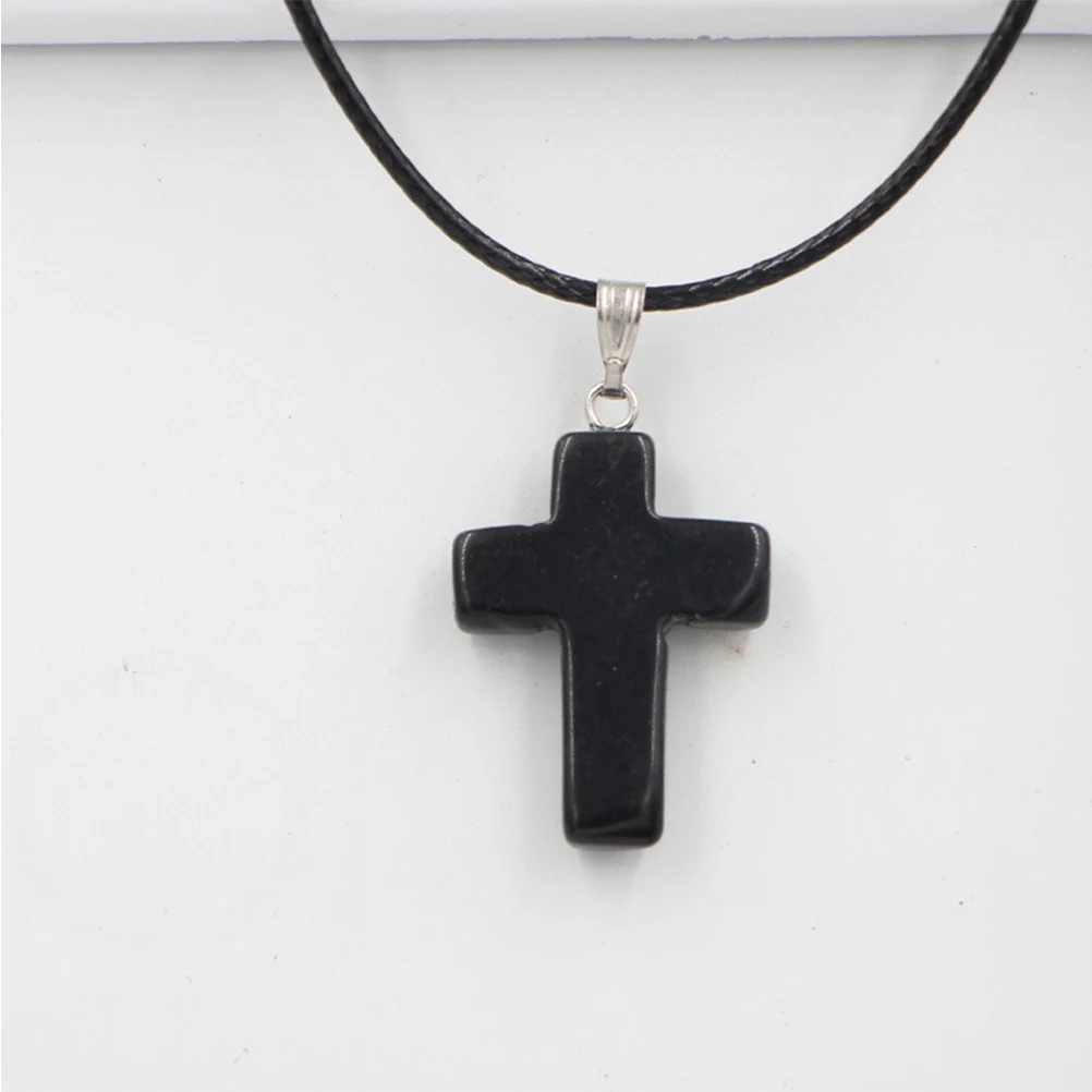 10 PCS Crystal Cross Pendant Jewelry Making Pendants Natural Stone Charm DIY Charms
10 PCS Crystal Cross Pendant Jewelry Making Pendants Natural Stone Charm DIY Charms