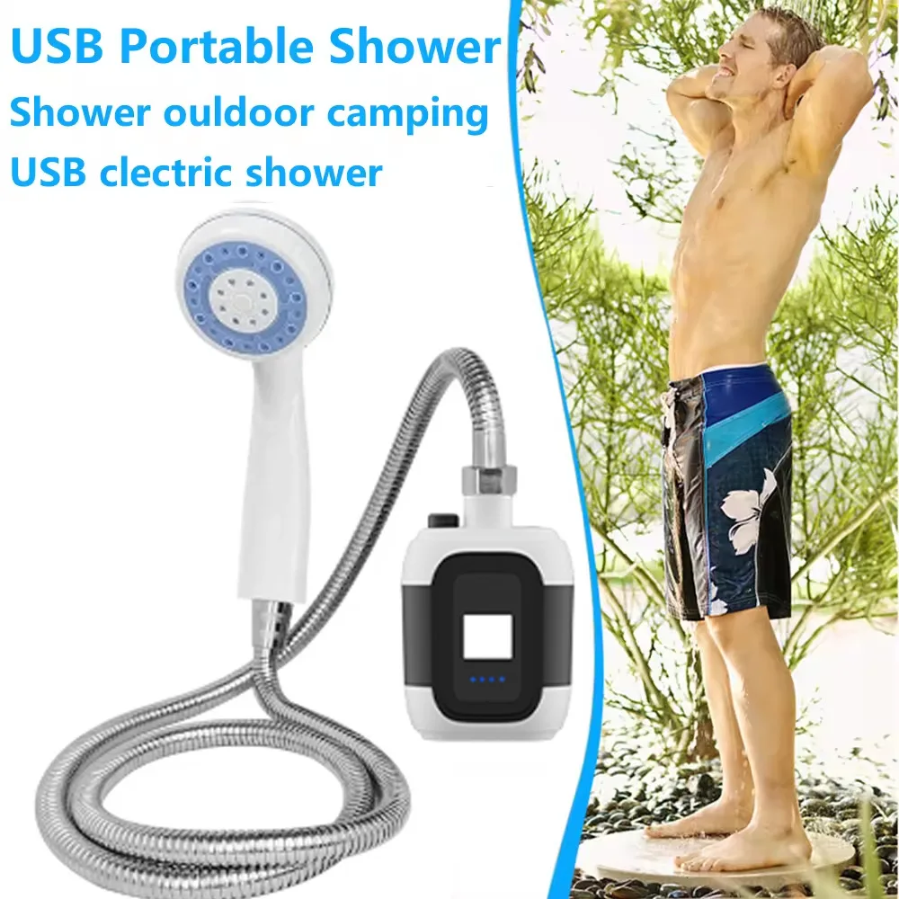 Camping Shower Pump Electric Shower Camp With LED Light For Outdoor 2200mAh High-Capacity Battery Portable Outside Activities
Camping Shower Pump Electric Shower Camp With LED Light For Outdoor 2200mAh High-Capacity Battery Portable Outside Activities