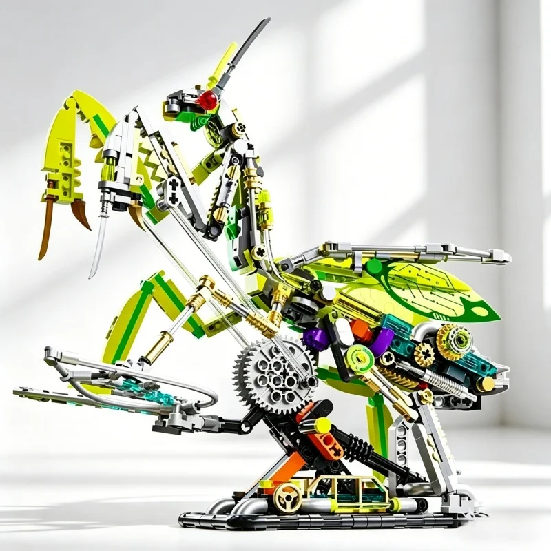 Creative Mechanical Mantis Animal Building Blocks Model Toy Kidsren's Gift
Creative Mechanical Mantis Animal Building Blocks Model Toy Kidsren's Gift