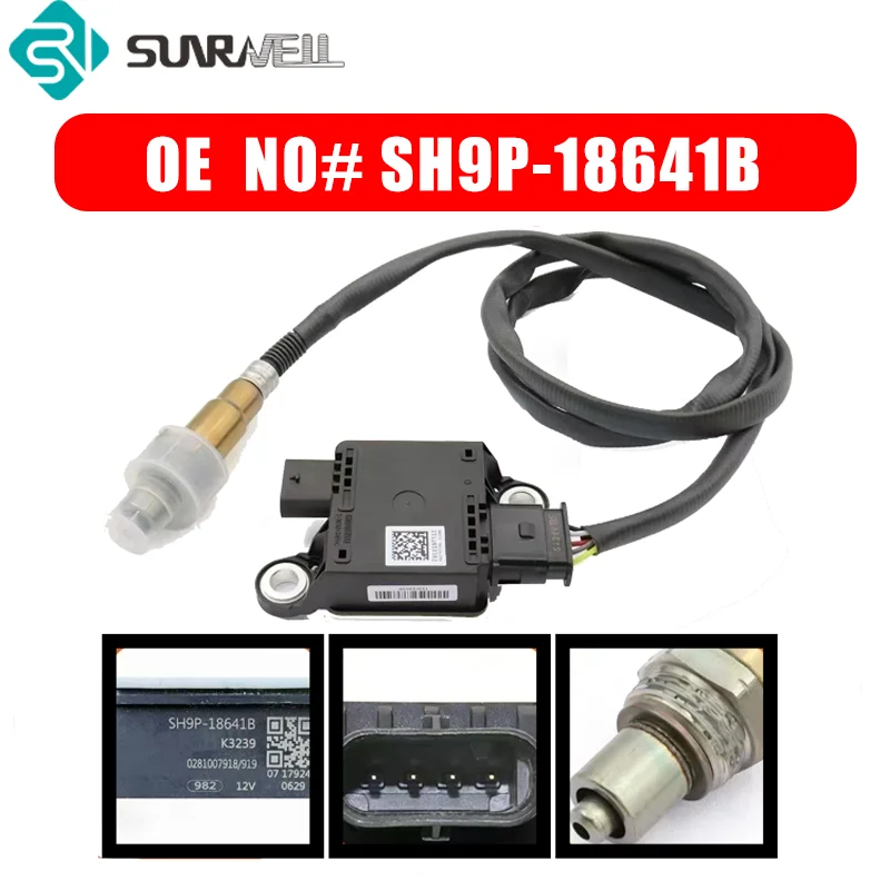 SH9P-18641B 0281007918 PM Particulate Matter Sensor Fit for 2019-2023 MAZDA CX-5 KE,KF 0281007918 0281007919 919 SH9P-18641B
SH9P-18641B 0281007918 PM Particulate Matter Sensor Fit for 2019-2023 MAZDA CX-5 KE,KF 0281007918 0281007919 919 SH9P-18641B