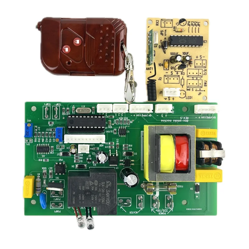 Thermostatic Smoke Fog DMX512 Machine Motherboard DMX Remote Control Mainboard
Thermostatic Smoke Fog DMX512 Machine Motherboard DMX Remote Control Mainboard