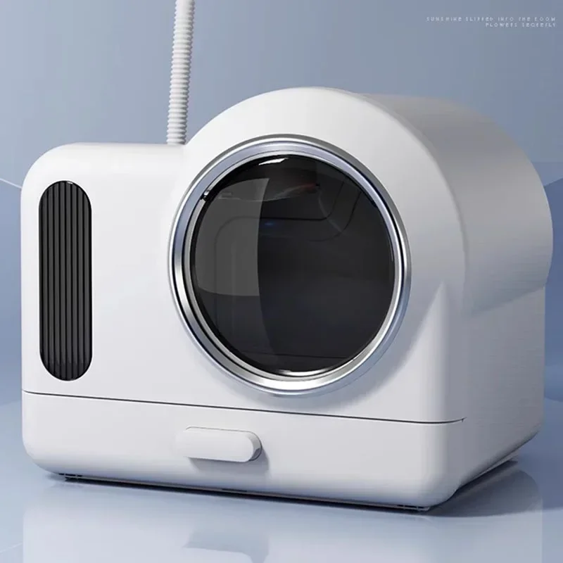 Automatic Smart Cat Toilet Villa Large Supplies Bathroom Shovel Bed Closed Sandbox Cat Bedpans Cage Gatos Furniture Supplies
Automatic Smart Cat Toilet Villa Large Supplies Bathroom Shovel Bed Closed Sandbox Cat Bedpans Cage Gatos Furniture Supplies
