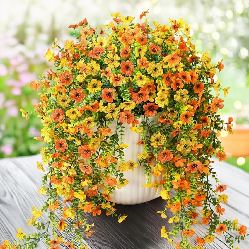 Artificial Flowers Rattan Morning Glories Outdoor Wedding Wreath Bridal BouquetArch Home RoomYard Festival DecorDiy Garden Plant
Artificial Flowers Rattan Morning Glories Outdoor Wedding Wreath Bridal BouquetArch Home RoomYard Festival DecorDiy Garden Plant
