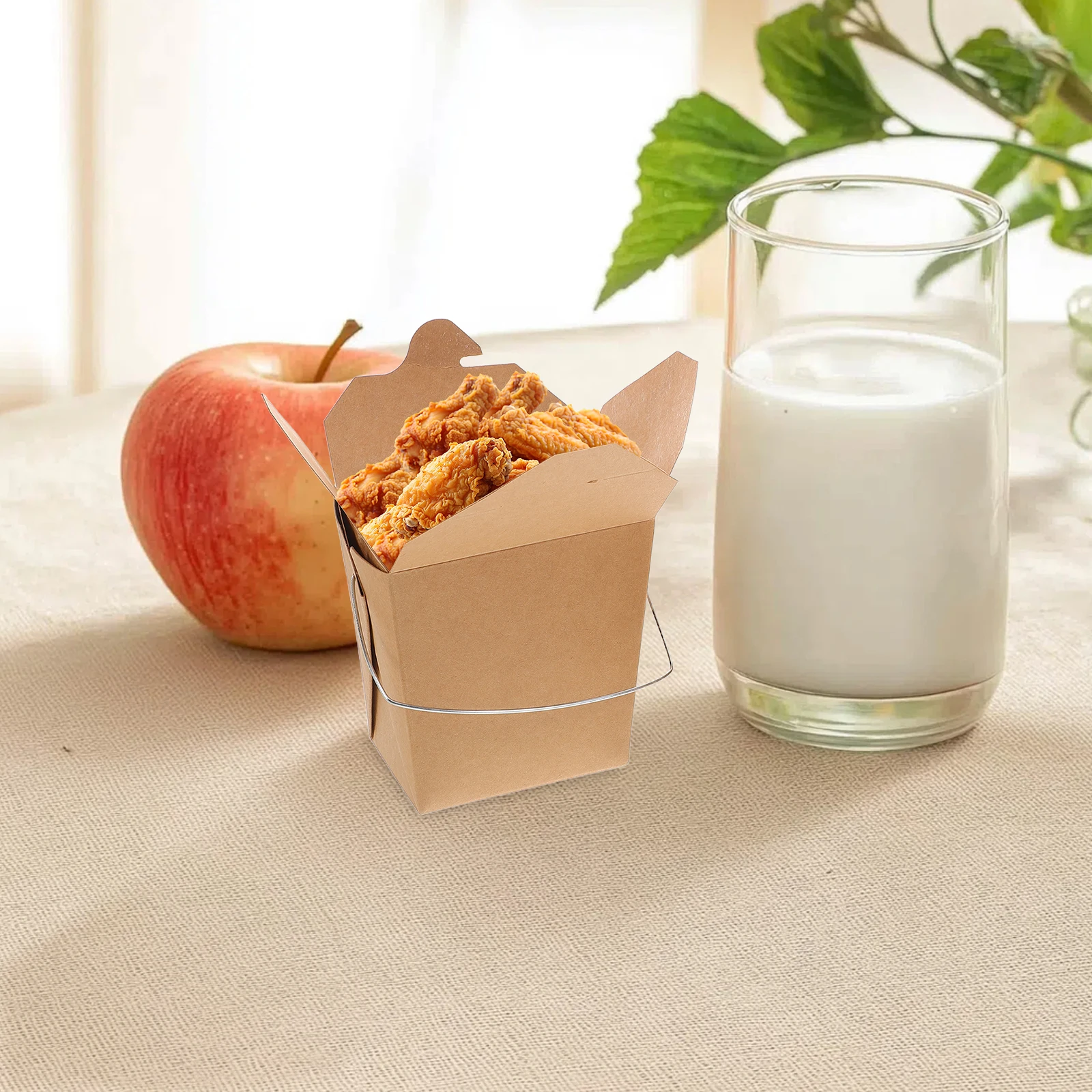 50 Pcs Takeaway Food Box Chinese To Go Containers Metallic Wire Handle Mini Paper Boxes For Hot Cold Food Restaurant Use
50 Pcs Takeaway Food Box Chinese To Go Containers Metallic Wire Handle Mini Paper Boxes For Hot Cold Food Restaurant Use