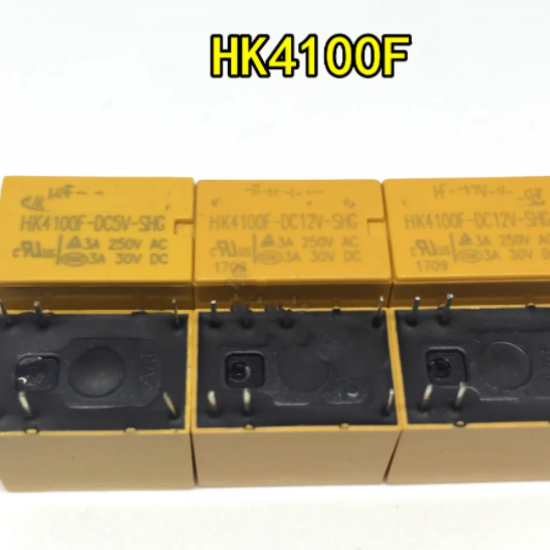 50PCS/LOT Signal relay HK4100F-DC5V-SHG HK4100F-DC12V-SHG HK4100F-DC24V-SHG 3V 5V 9V 12V 24V 3A 250VAC 6PIN
50PCS/LOT Signal relay HK4100F-DC5V-SHG HK4100F-DC12V-SHG HK4100F-DC24V-SHG 3V 5V 9V 12V 24V 3A 250VAC 6PIN