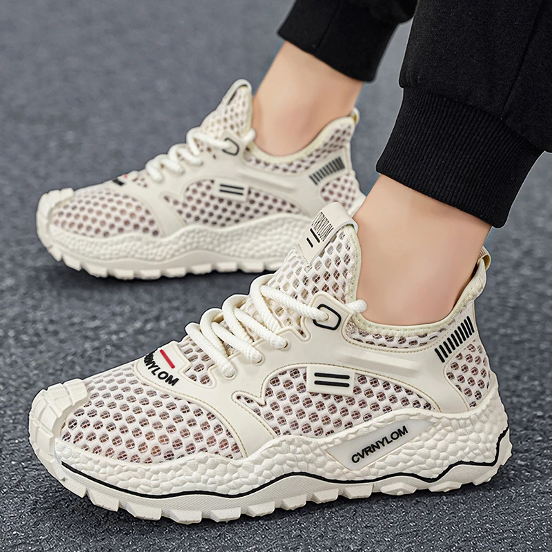 Men's sports shoes, summer breathable mesh shoes, soft soled non slip running shoes, casual versatile mesh outdoor running shoe
Men's sports shoes, summer breathable mesh shoes, soft soled non slip running shoes, casual versatile mesh outdoor running shoe