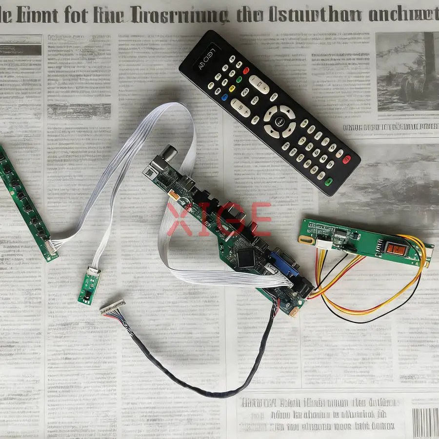 Display Controller Board Fit LTN121AT02 LTN121W1 CLAA121WA01 LTN121AP02 1280*800 1-CCFL LVDS 20-Pin 1280x800 HDMI+VGA+AV+USB Kit
Display Controller Board Fit LTN121AT02 LTN121W1 CLAA121WA01 LTN121AP02 1280*800 1-CCFL LVDS 20-Pin 1280x800 HDMI+VGA+AV+USB Kit