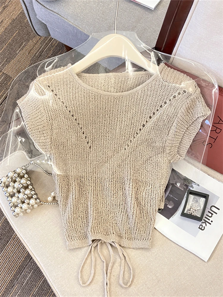 Summer TShirt Women Elastic Oversized T-Shirt Woman Clothes Female Tops Sleeveless Tank Women's tube top knit Canale Slim Tshirt
Summer TShirt Women Elastic Oversized T-Shirt Woman Clothes Female Tops Sleeveless Tank Women's tube top knit Canale Slim Tshirt