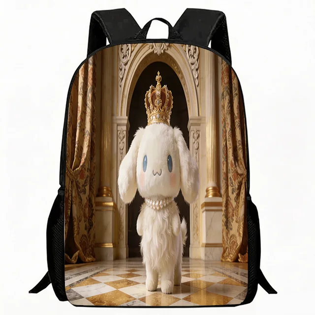 Kids Bag Royal Puppy with Crown Print Children Backpack, Elegant Palace Background Design School Bag, Lightweight Durable Bookba
Kids Bag Royal Puppy with Crown Print Children Backpack, Elegant Palace Background Design School Bag, Lightweight Durable Bookba