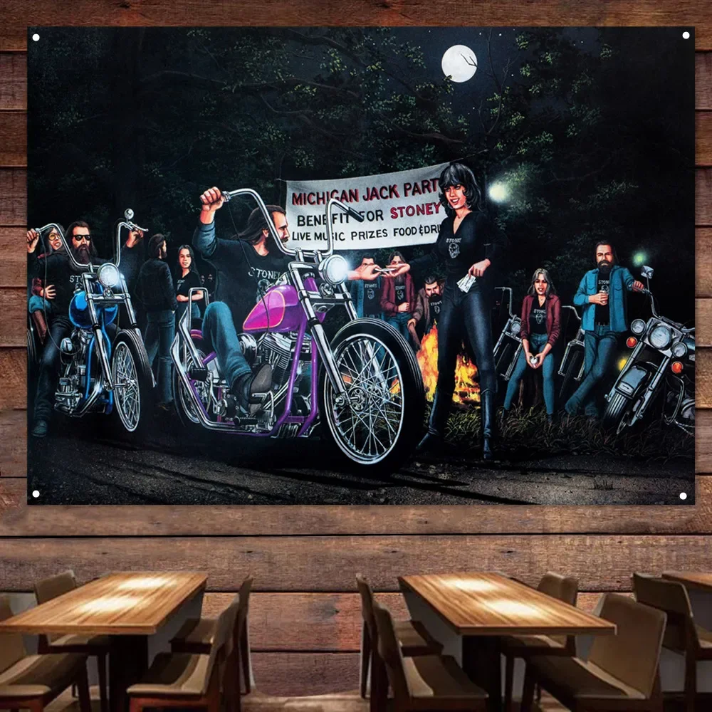 Bonfire Party Vintage Motorcycles Banner Flag Poster Wall Art Painting Tapestry Man Cave Bar Club Pub Garage Home Decor Sticker
Bonfire Party Vintage Motorcycles Banner Flag Poster Wall Art Painting Tapestry Man Cave Bar Club Pub Garage Home Decor Sticker