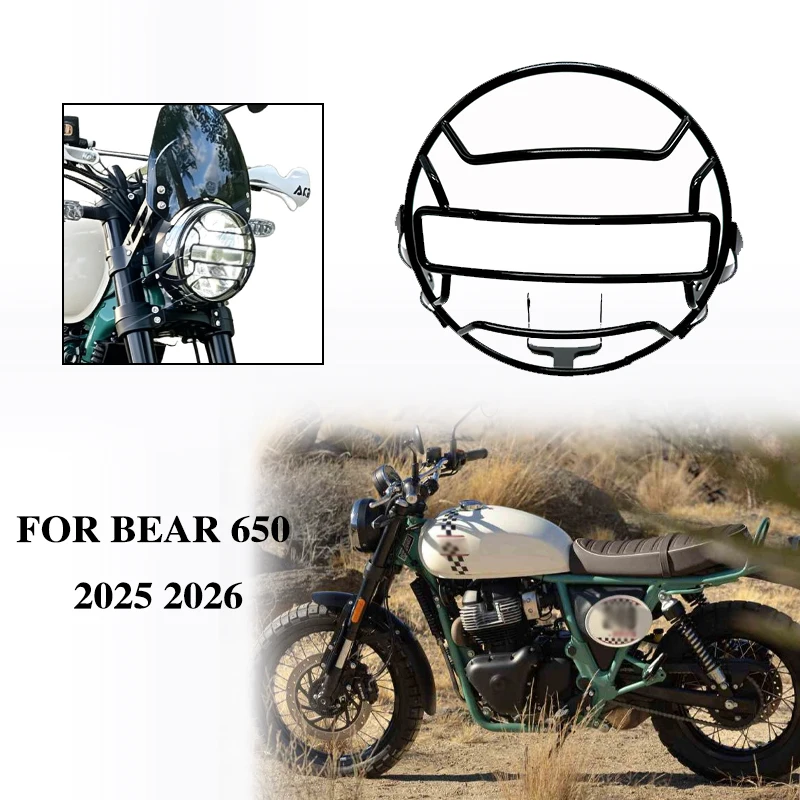 FOR BEAR 650 bear 650 2025 2026 Motorcycle Headlight Grille Guard Protector Cover bear 650
FOR BEAR 650 bear 650 2025 2026 Motorcycle Headlight Grille Guard Protector Cover bear 650