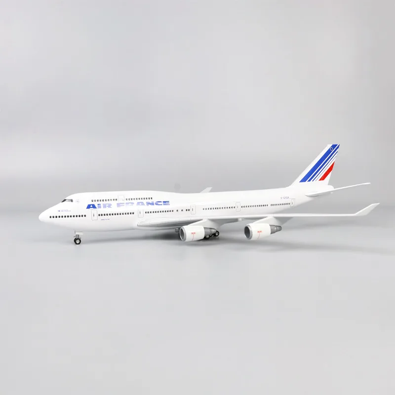 New 47CM 1:150 Model AIRFRANCE AIR France B747 Airlines With Landing Gear Wheel Resin Aircraft Plane Collection Display Toy
New 47CM 1:150 Model AIRFRANCE AIR France B747 Airlines With Landing Gear Wheel Resin Aircraft Plane Collection Display Toy