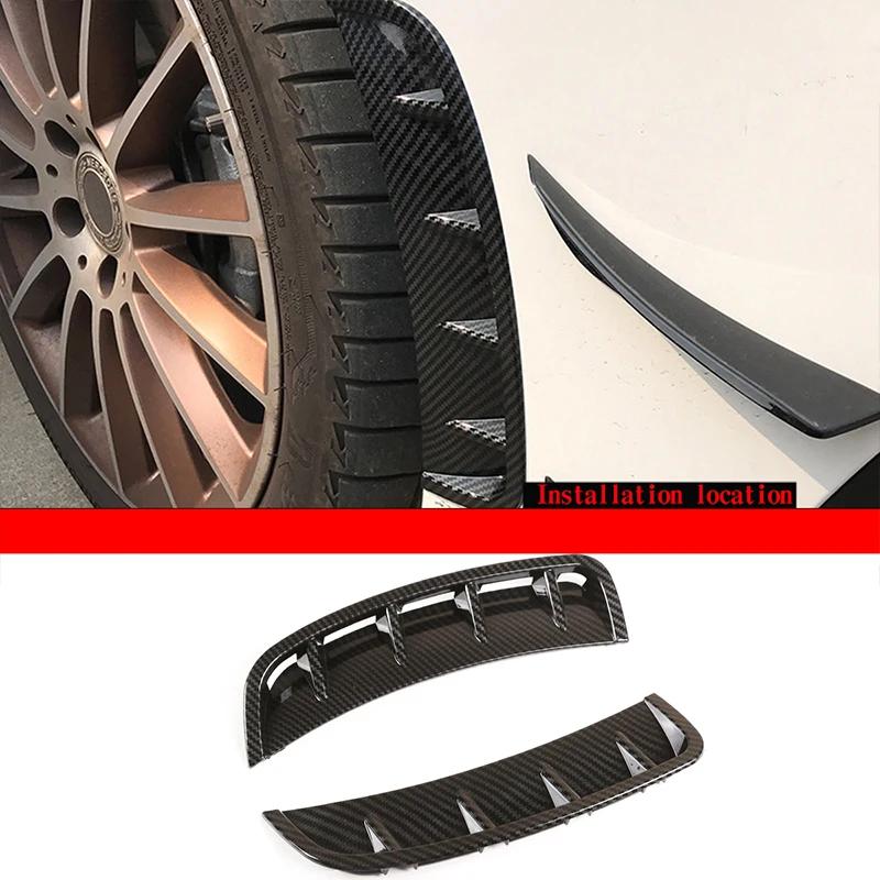 For Mercedes-Benz A Class W177 2019-21 ABS Carbon Fiber Car Front Bumper Spoiler Side Deflector Sticker Car Exterior Accessories
For Mercedes-Benz A Class W177 2019-21 ABS Carbon Fiber Car Front Bumper Spoiler Side Deflector Sticker Car Exterior Accessories
