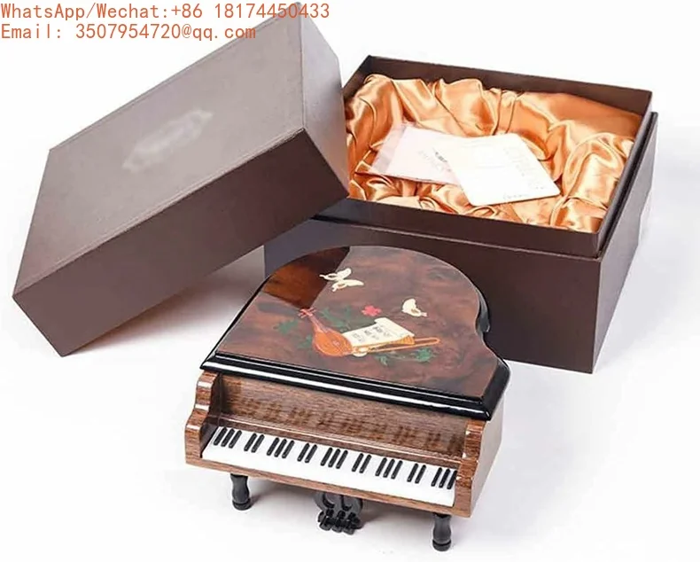 50 Note High Quality Music Box Wooden Grand Piano Musical Jewellery Box With Music Piano Gift Wholesale Bulk
50 Note High Quality Music Box Wooden Grand Piano Musical Jewellery Box With Music Piano Gift Wholesale Bulk