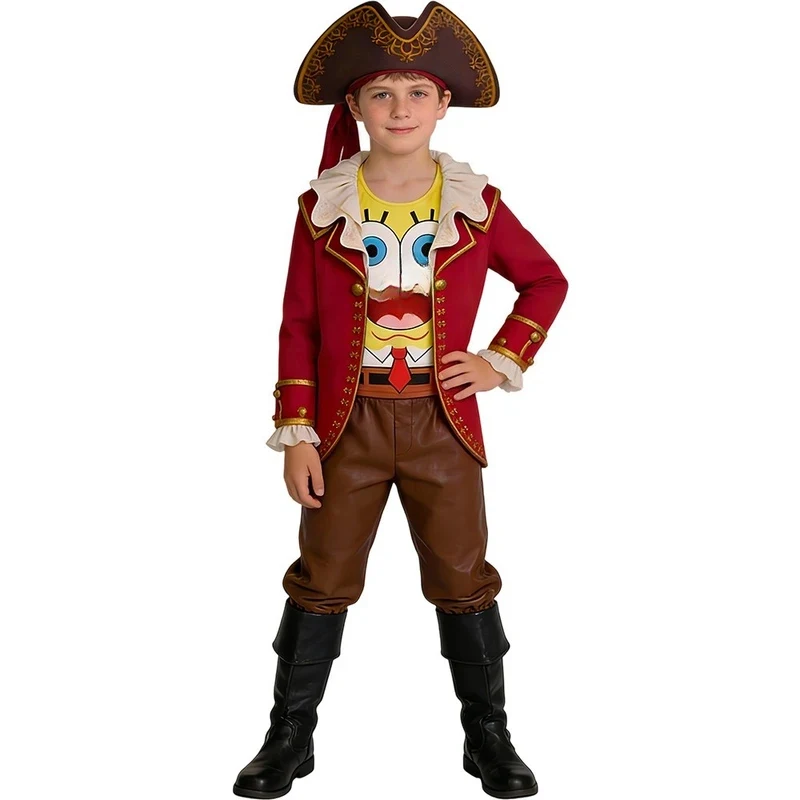 Euro 7 Cos Halloween Children's and Adult Pirate Costumes for Kids Pirates Yellow Ponge Costume Fantasia A Variety Role-pla 【【【2
Euro 7 Cos Halloween Children's and Adult Pirate Costumes for Kids Pirates Yellow Ponge Costume Fantasia A Variety Role-pla 【【【2