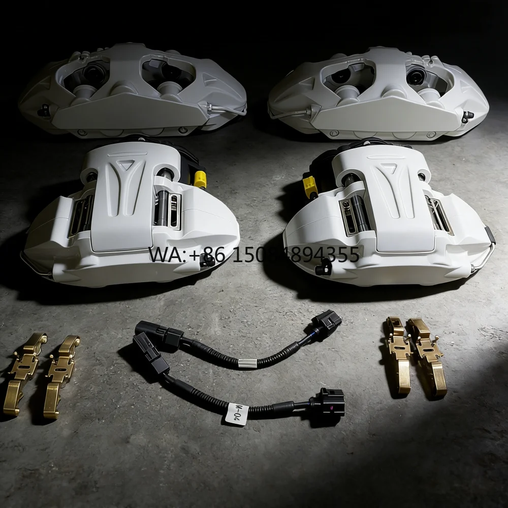 Carbon Ceramic Front 6pot Brake Kit, 400mm Rotor & Brake Discs, High Performance Auto Brake Modification Parts
Carbon Ceramic Front 6pot Brake Kit, 400mm Rotor & Brake Discs, High Performance Auto Brake Modification Parts