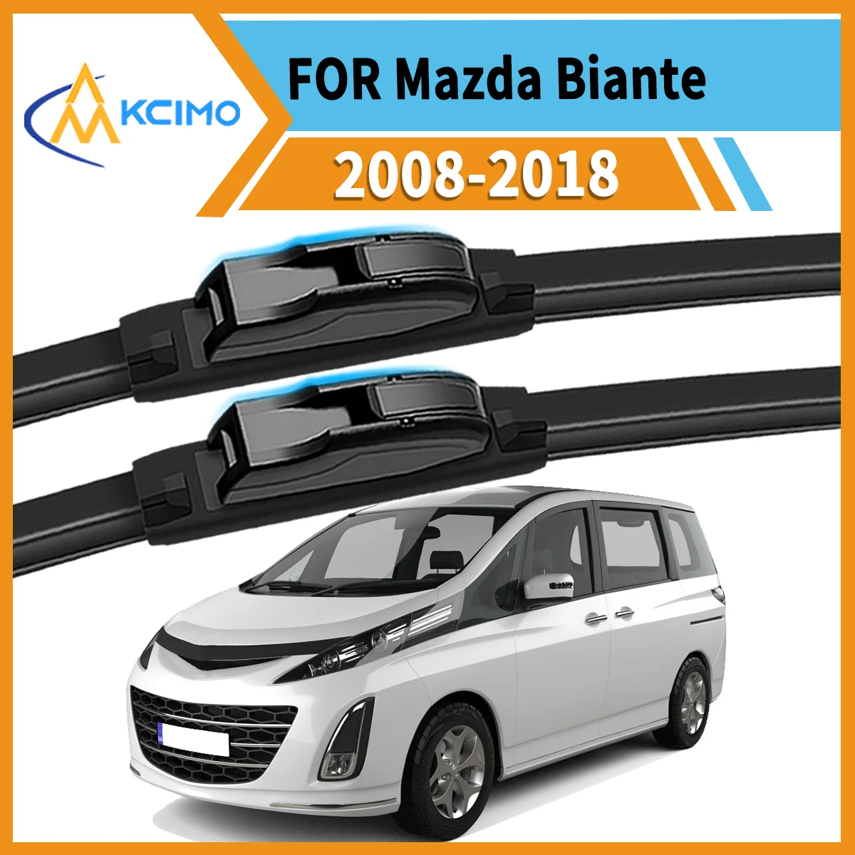 Upgrade Your Visibility 2 Front Wiper Blades for Mazda Biante 2008-2018 All-Season Performance Crystal Clear View Safe Driving
Upgrade Your Visibility 2 Front Wiper Blades for Mazda Biante 2008-2018 All-Season Performance Crystal Clear View Safe Driving