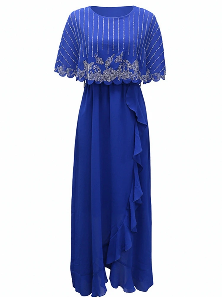 Африканские платья для женщин: элегантное платье макси с одним открытым плечом, инкрустированное стразами, в стиле дашики. Традиционная африканская одежда для женщин. Платья в стиле фей.
Африканские платья для женщин: элегантное платье макси с одним открытым плечом, инкрустированное стразами, в стиле дашики. Традиционная африканская одежда для женщин. Платья в стиле фей.