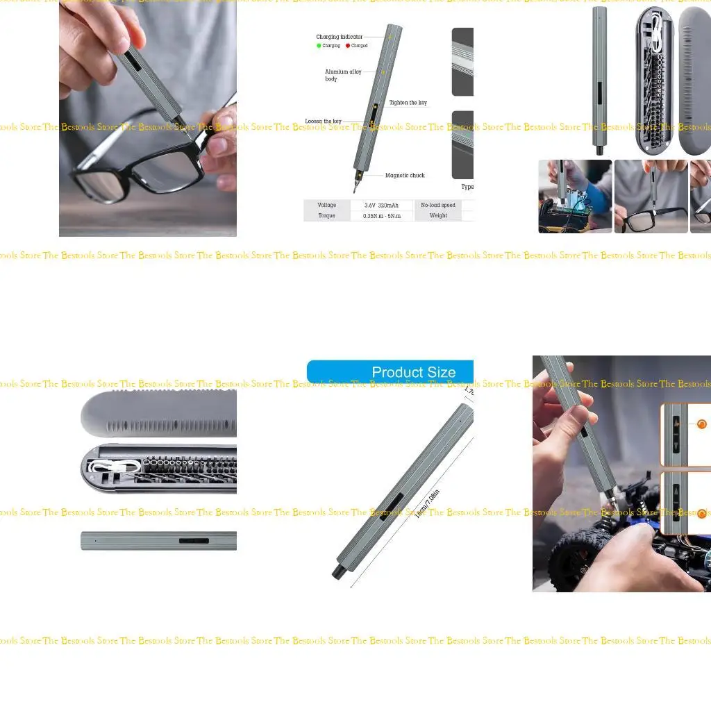 12PF Set of 48 Convenient Cordless Screwdriver Set With LED Light For Easy Repairs
12PF Set of 48 Convenient Cordless Screwdriver Set With LED Light For Easy Repairs