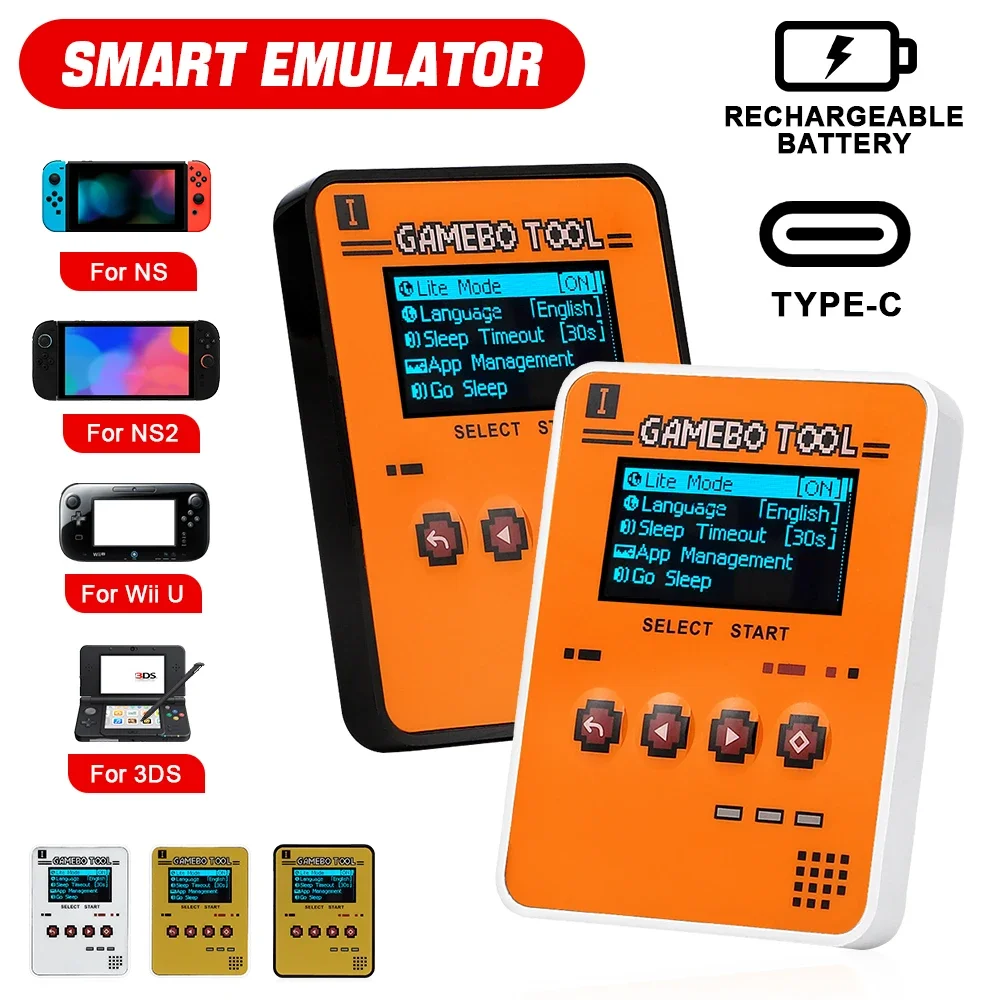 For OLED Simulator iNFC Bth-Compatible Rechargeable Emulator for Switch/Switch 2/Lite OLED 3DS Wii U Wireless Game Accessory
For OLED Simulator iNFC Bth-Compatible Rechargeable Emulator for Switch/Switch 2/Lite OLED 3DS Wii U Wireless Game Accessory
