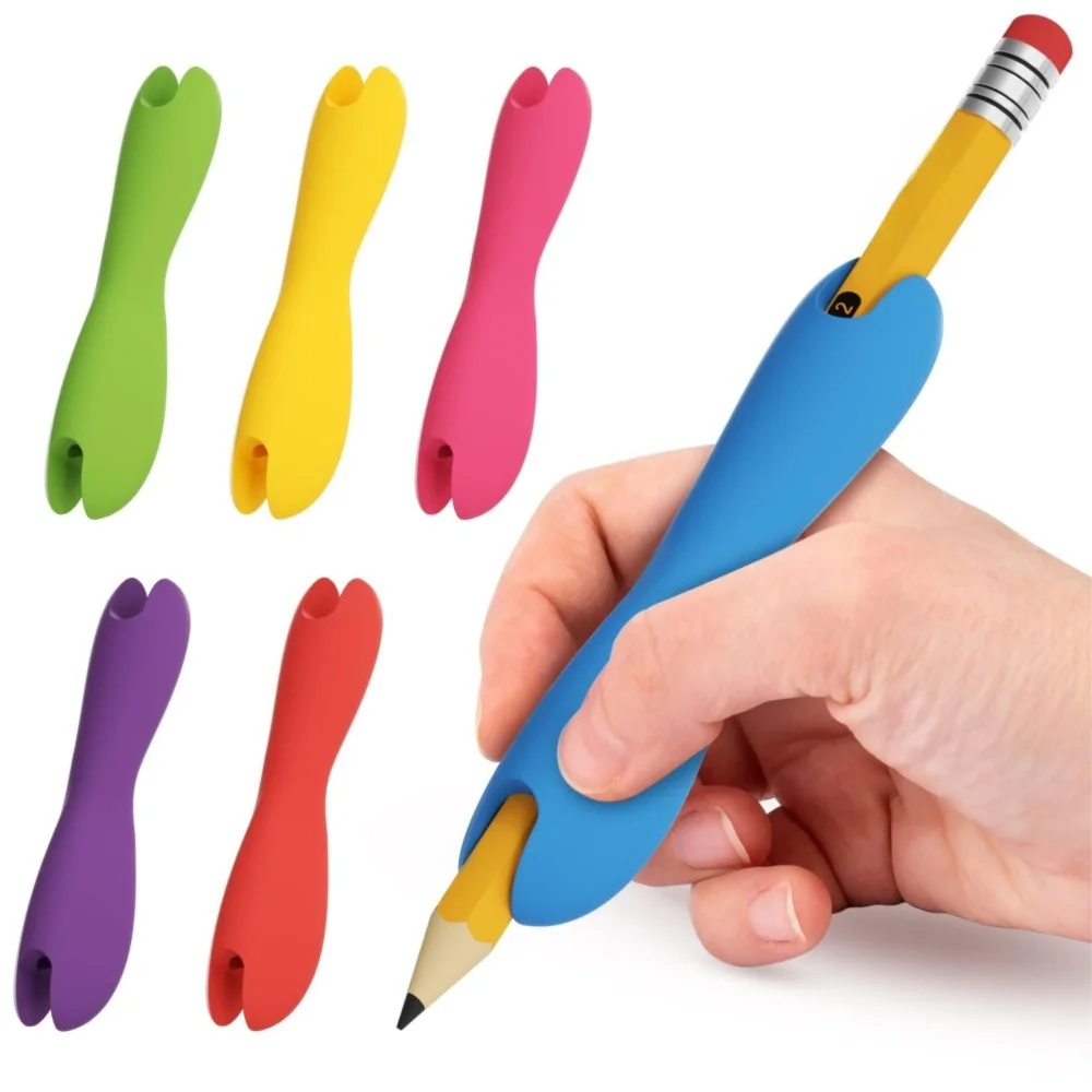 Silicone Pencil Holders Non-slip Aid Handwriting Handwriting Aid Tools Comfortable Reusable Writing Corrector Trainer
Silicone Pencil Holders Non-slip Aid Handwriting Handwriting Aid Tools Comfortable Reusable Writing Corrector Trainer