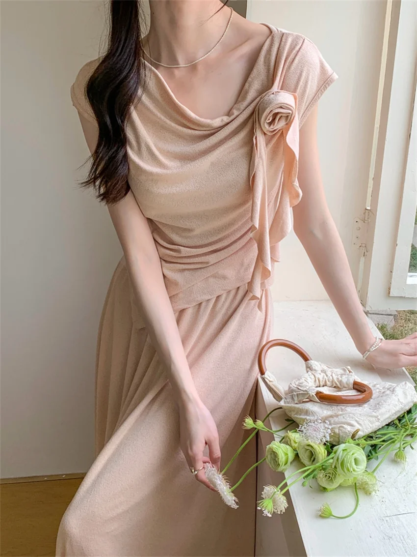 PLAMTEE 2024 Summer Gentle Lady Blouses Women Chic All Match Maxi Skirts A-Line Elegant Casual Vacation New Loose Office Lady
PLAMTEE 2024 Summer Gentle Lady Blouses Women Chic All Match Maxi Skirts A-Line Elegant Casual Vacation New Loose Office Lady