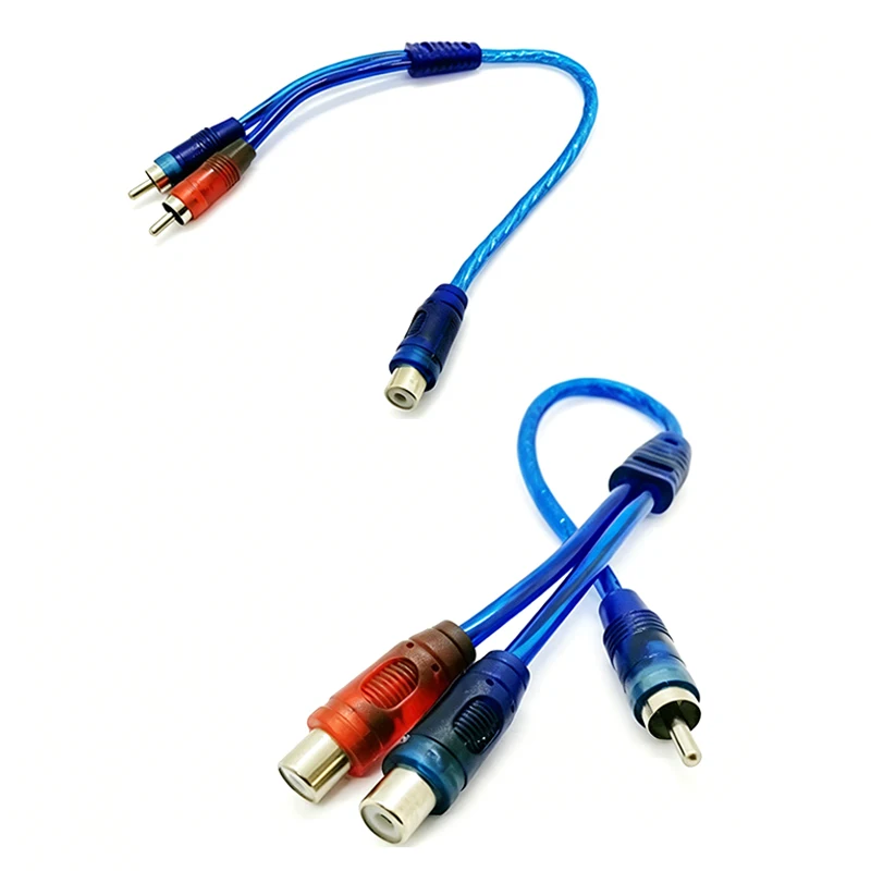 Car RCA Audio Cable 1 Female To 2 Males Cord Cables "Y" Splitter Adapter Cables For Computer Automotive Electronics Accessories
Car RCA Audio Cable 1 Female To 2 Males Cord Cables "Y" Splitter Adapter Cables For Computer Automotive Electronics Accessories