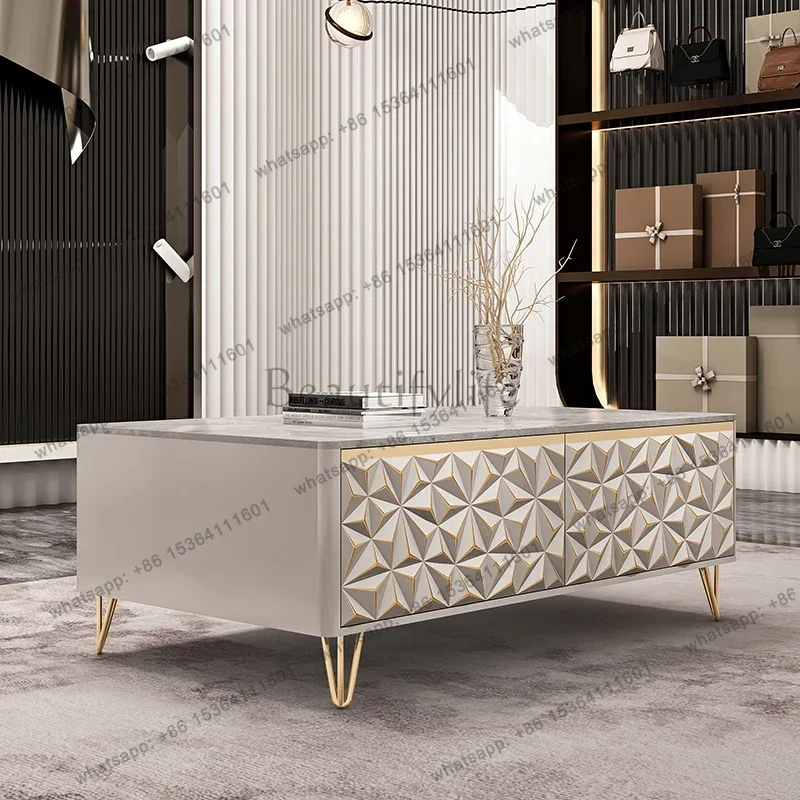 Italian Luxury Rock Plate Coffee Tables Living Room Solid Wood Modern Simple Coffee Tables Metal Home Furniture Salontafel
Italian Luxury Rock Plate Coffee Tables Living Room Solid Wood Modern Simple Coffee Tables Metal Home Furniture Salontafel