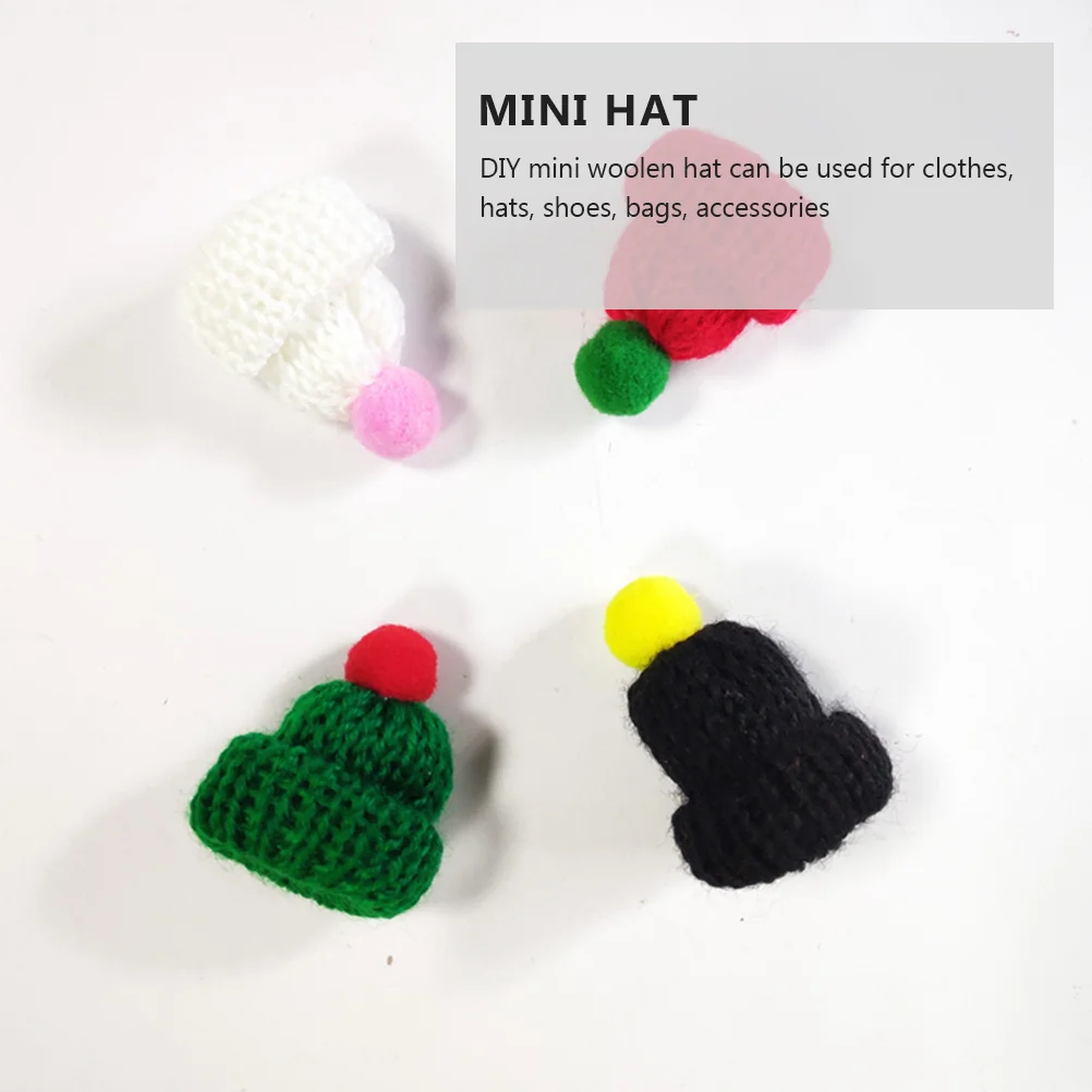 20Pcs Mini Woolen Hat High Quality Material Christmas Gadget for Adults Decor Mini Hat Creative Decor DIY Supplies
20Pcs Mini Woolen Hat High Quality Material Christmas Gadget for Adults Decor Mini Hat Creative Decor DIY Supplies