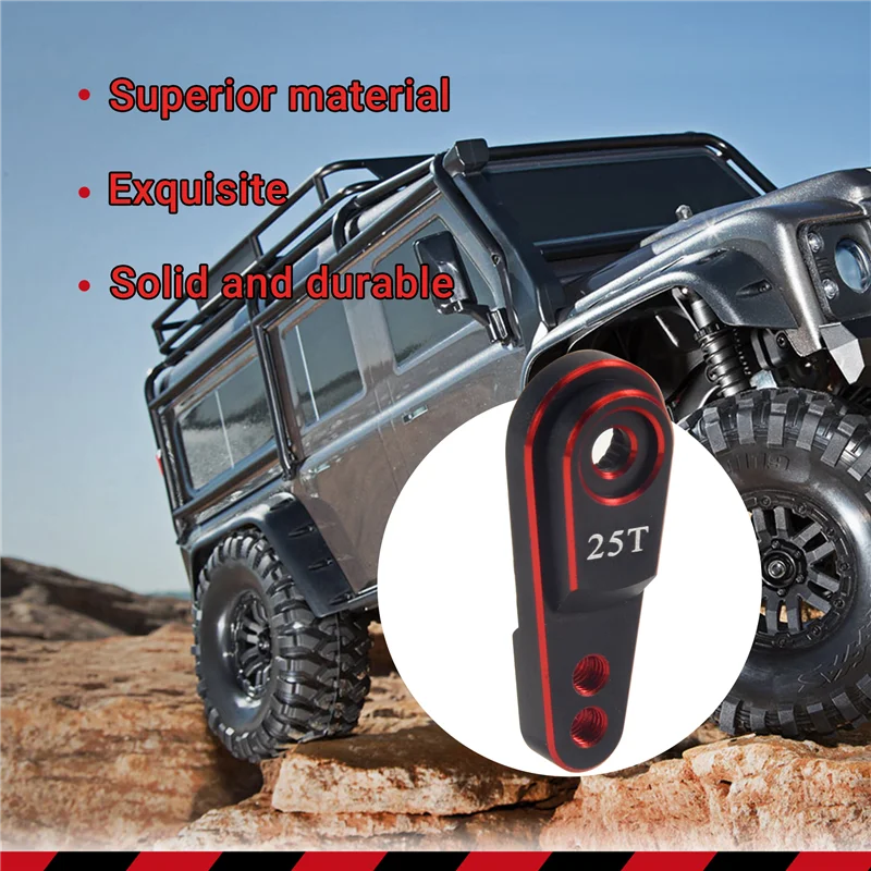 Hot-Hard Aluminum Alloy 25T M3 Steering Link Servo Arm Horn For 1/10 RC Crawler Traxxas TRX4 Metal Upgrade Parts
Hot-Hard Aluminum Alloy 25T M3 Steering Link Servo Arm Horn For 1/10 RC Crawler Traxxas TRX4 Metal Upgrade Parts