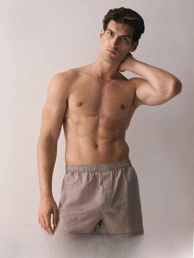 H&M Men's Summer Tricot Flat Angle Underwear 2 Pairs Cotton mid Waist Comfortable Breathable Briefs Youth And Middle-Aged Sui...
H&M Men's Summer Tricot Flat Angle Underwear 2 Pairs Cotton mid Waist Comfortable Breathable Briefs Youth And Middle-Aged Sui...