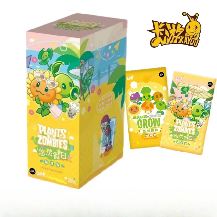 KAYOU Officially Licensed Plants vs. Zombies Card, Brand-New Leisure Holiday Sprout Pack, Popular Kids Collectible Card Album
KAYOU Officially Licensed Plants vs. Zombies Card, Brand-New Leisure Holiday Sprout Pack, Popular Kids Collectible Card Album