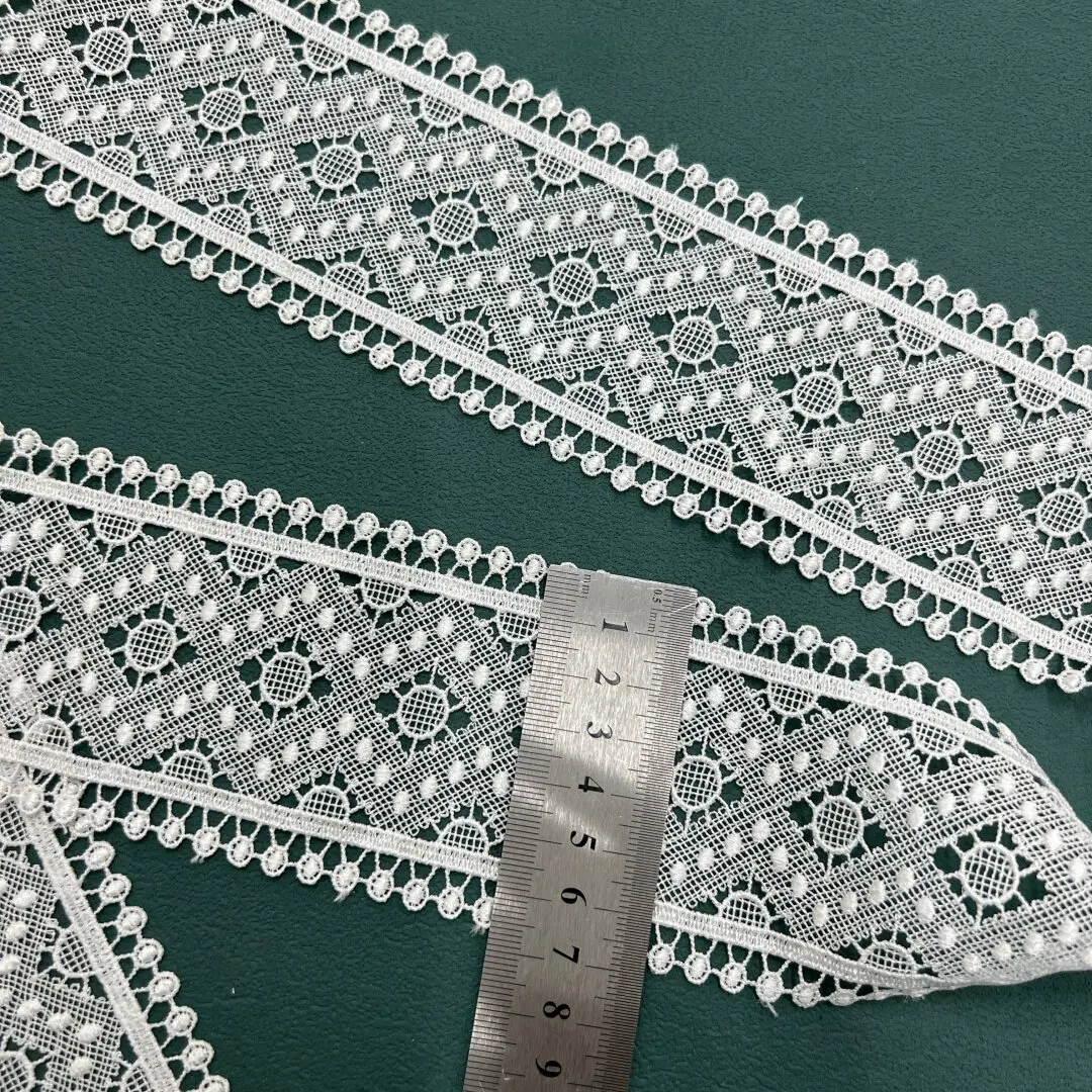 10m Premium Water Soluble Hollowed Lace for DIY Doll Skirt Edges as Well as Wedding Dresses Belt Cuffs Clothing Accessories
10m Premium Water Soluble Hollowed Lace for DIY Doll Skirt Edges as Well as Wedding Dresses Belt Cuffs Clothing Accessories